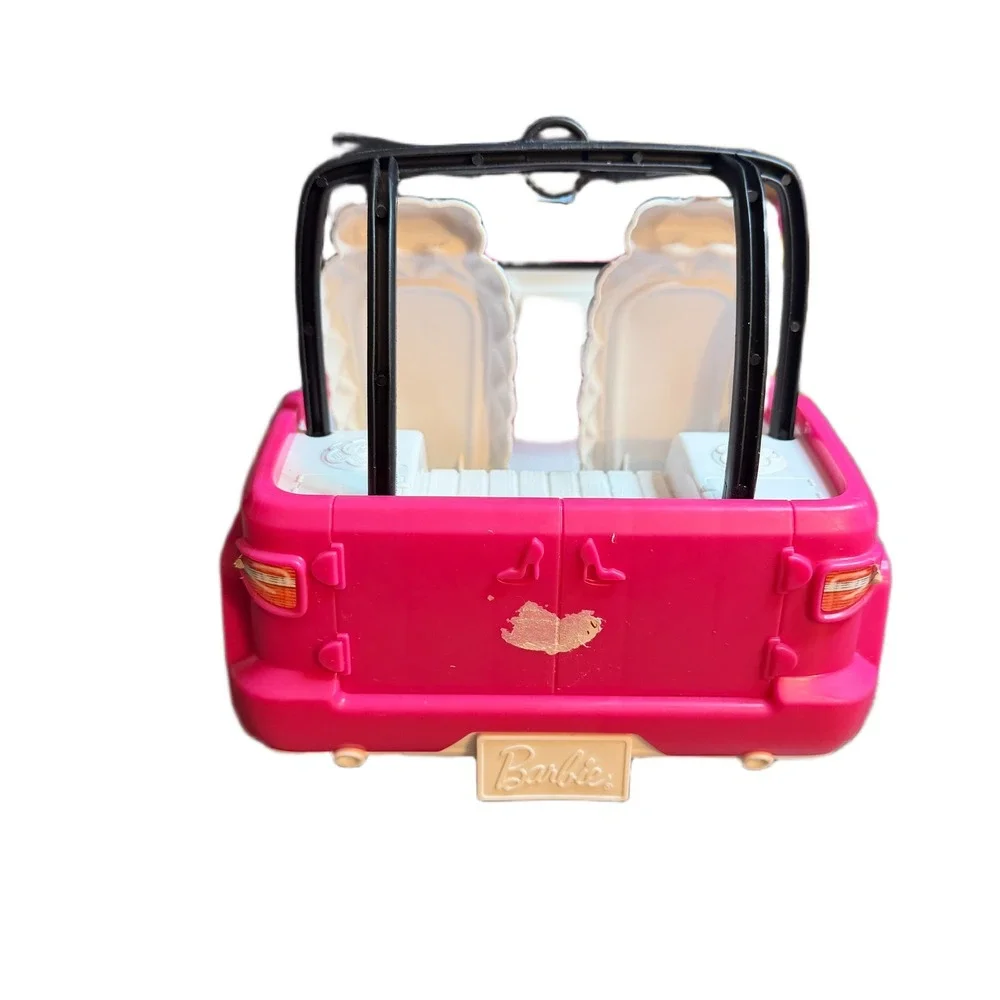 Mattel Barbie Pink Off-Road Beach Cruiser 2-Seater Doll Vehicle Toy Car 2012